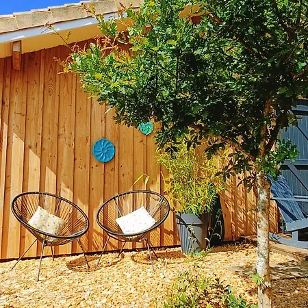 En Bois Cosy Avec à 600m, Entre Océan Et Dune Du Pilat Sur Propriété Privée
