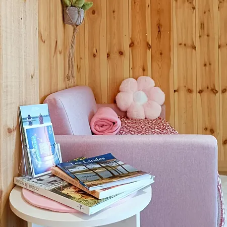 En Bois Cosy Avec à 600m, Entre Océan Et Dune Du Pilat Sur Propriété Privée Hébergement de vacances Sanguinet